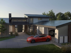 How Much Solar Do You Need to Charge Your Electric Car? Tesla solar roof installed