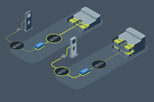 400v vs 800v EV Architecture Graphic