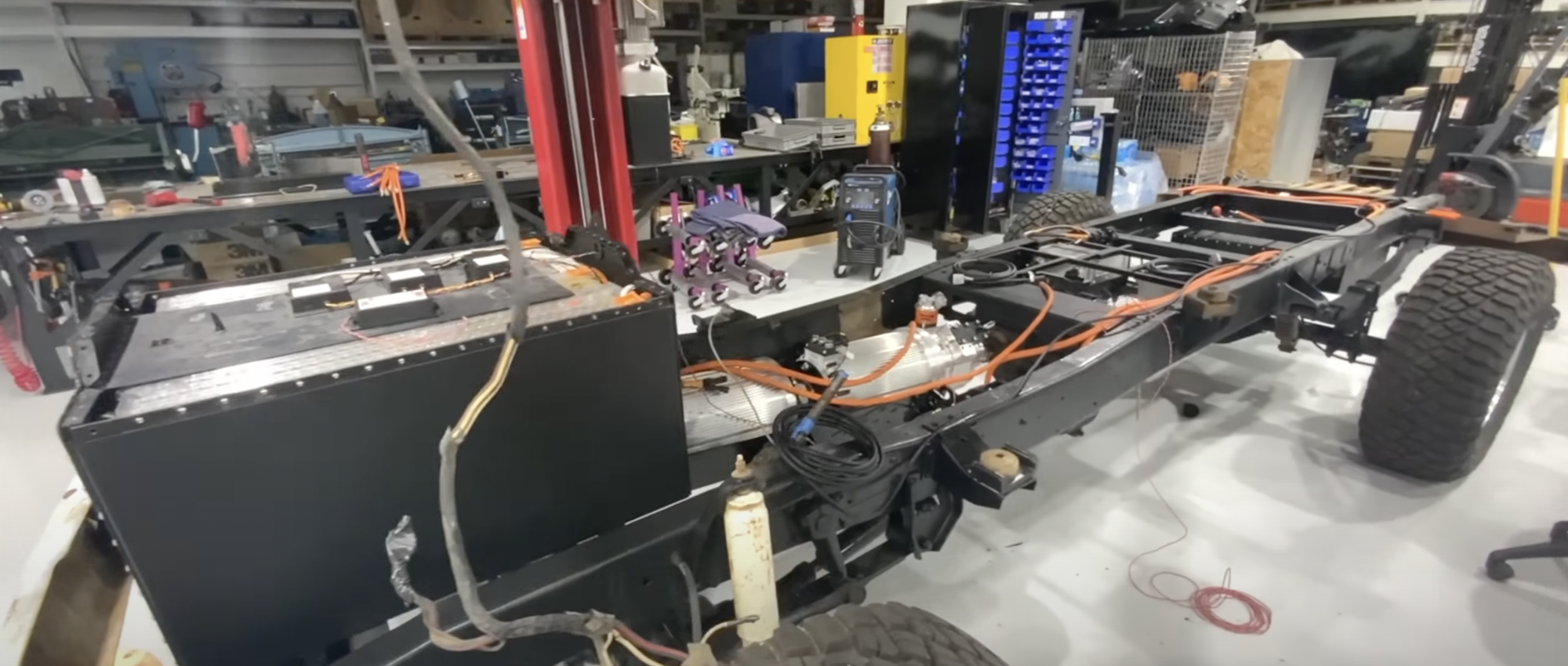 dual motor swap electric f100