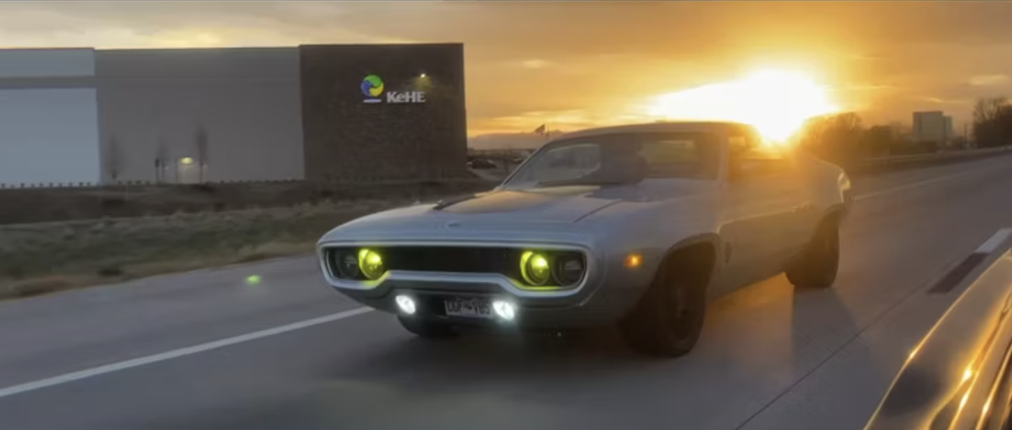 Tesla Swapped 1972 Plymouth Satellite