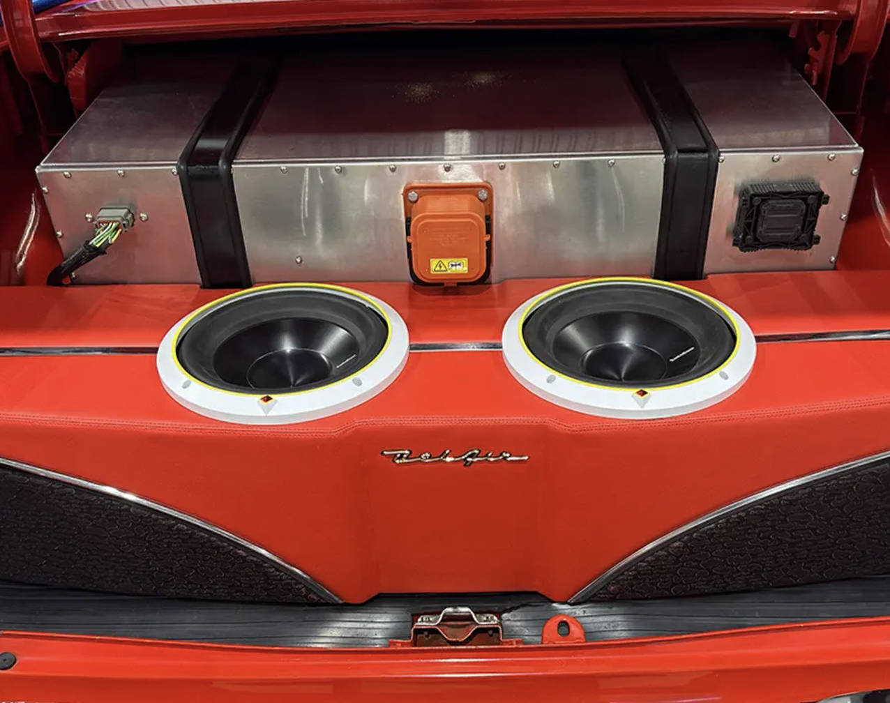 Electric Powered Chevy Tri-Five Lowrider