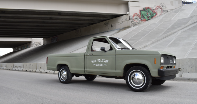 Electric Swapped 4-Speed Ford Ranger Pickup